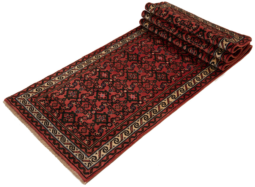 Alfombra persa Hamedan | 290 x 67 cm