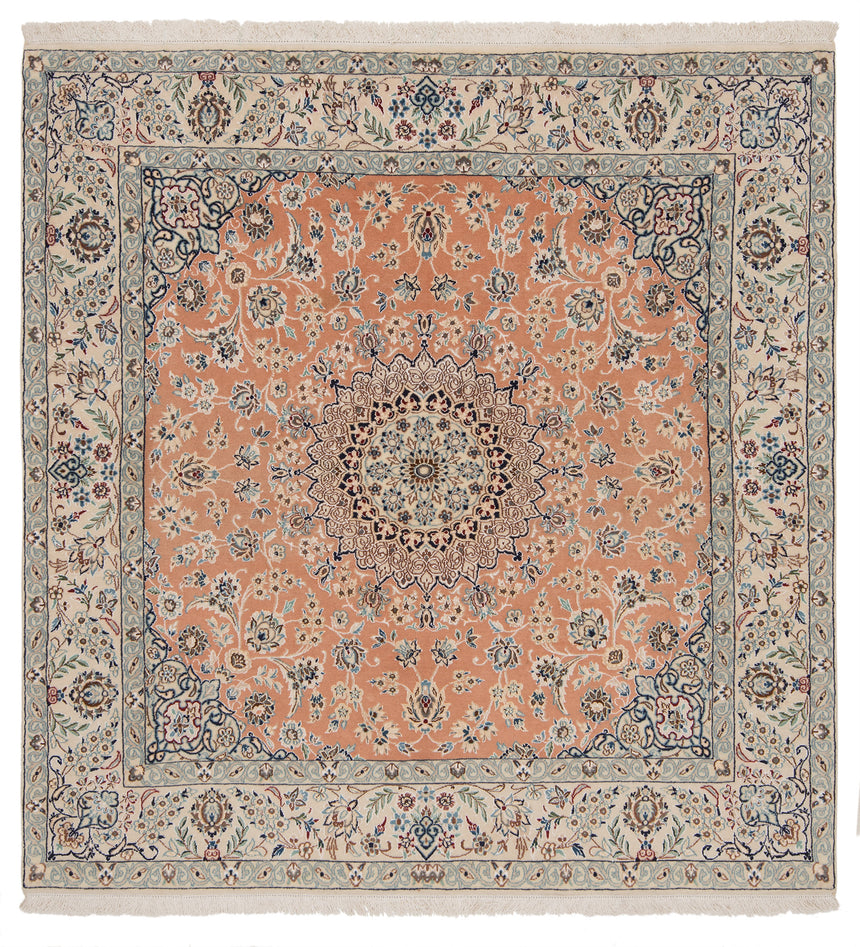 Alfombra Persa Nain 9la | 203 x 195 cm