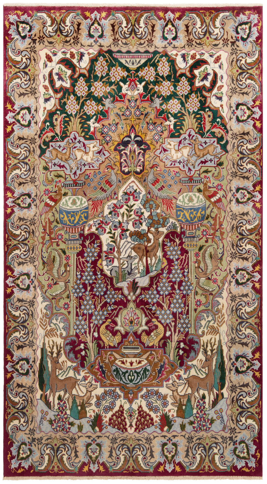 Alfombra persa Kashmar | 215 x 120 cm
