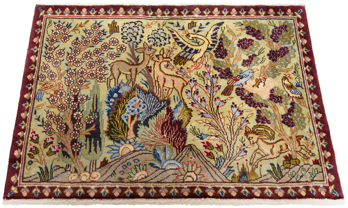 Alfombra persa Kashmar | 68 x 101 cm