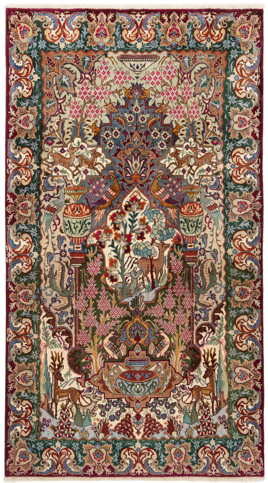 Alfombra persa Kashmar | 207 x 116 cm
