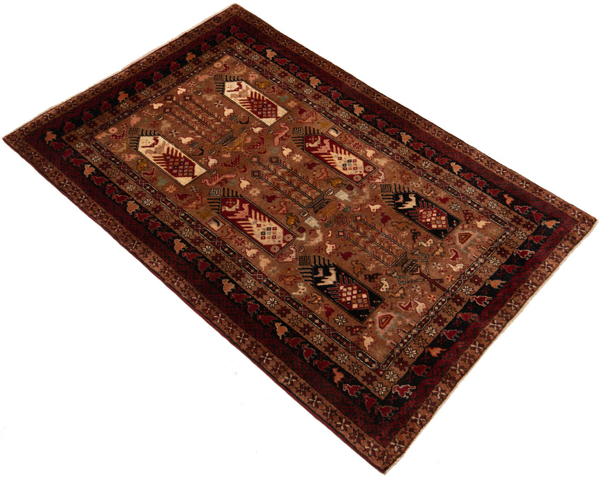 Alfombra persa Baluuch | 150 x 100 cm