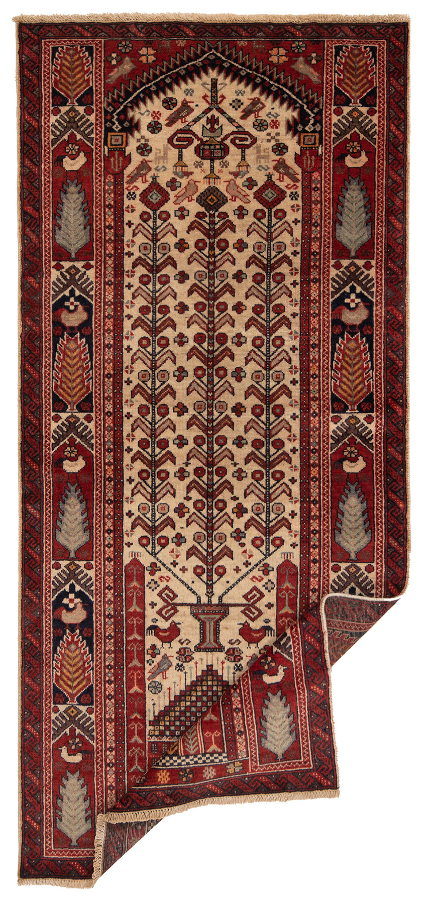 Alfombra persa Baluuch | 181 x 81 cm