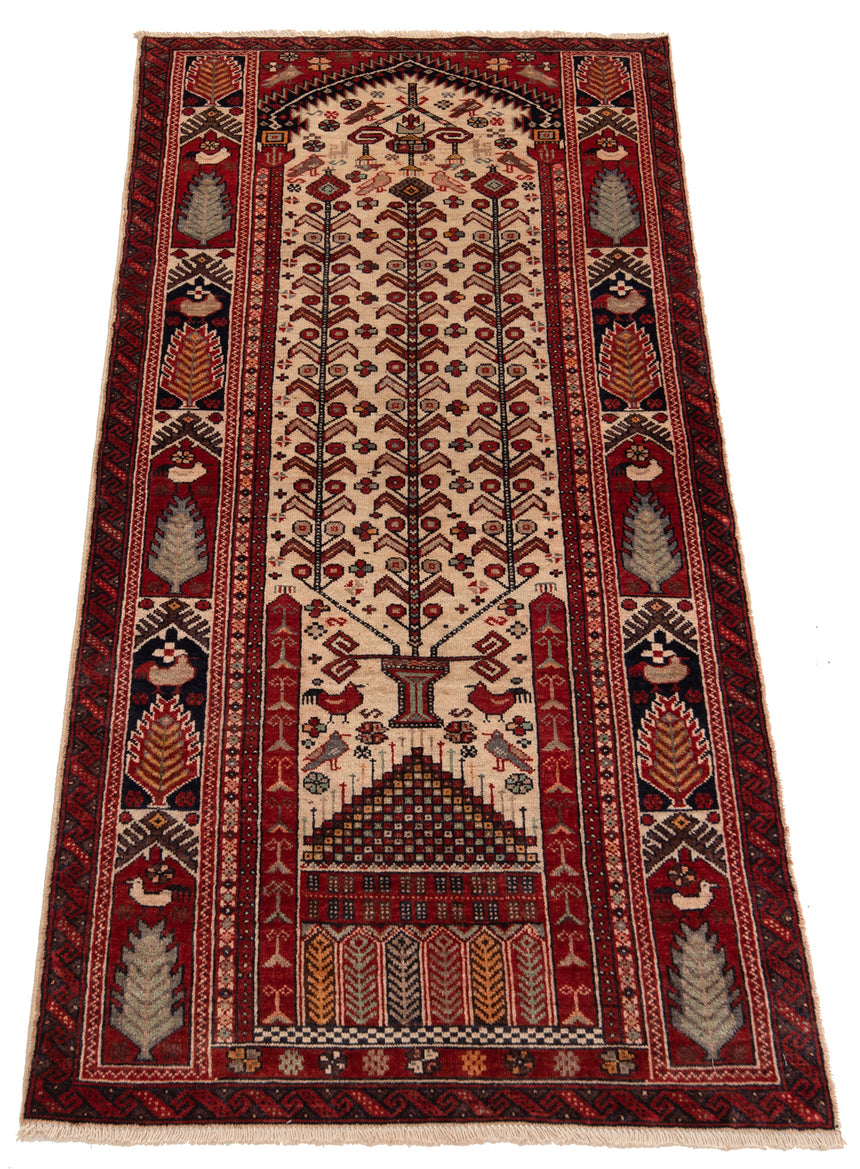 Alfombra persa Baluuch | 181 x 81 cm