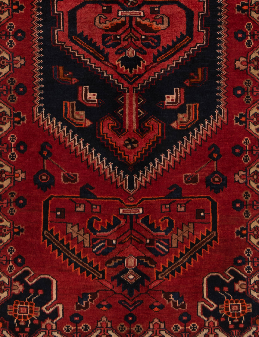 Alfombra persa Hamedan | 278 x 143 cm