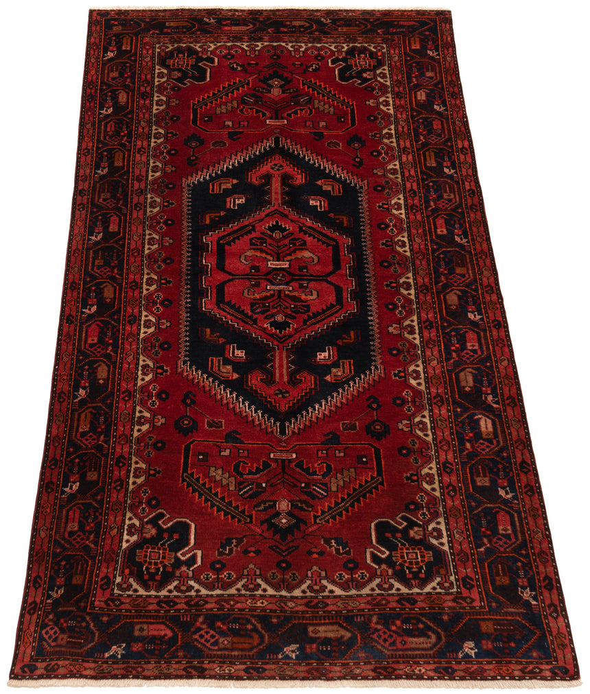 Alfombra persa Hamedan | 278 x 143 cm