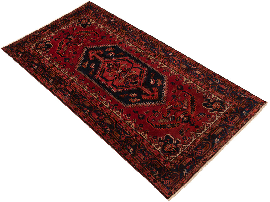 Alfombra persa Hamedan | 278 x 143 cm