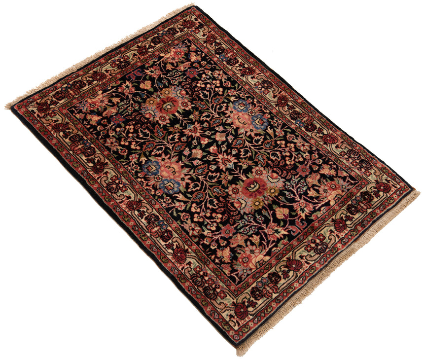 Alfombra persa Bidjar | 87 x 63 cm