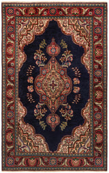 Alfombra persa Tabriz | 143 x 91 cm