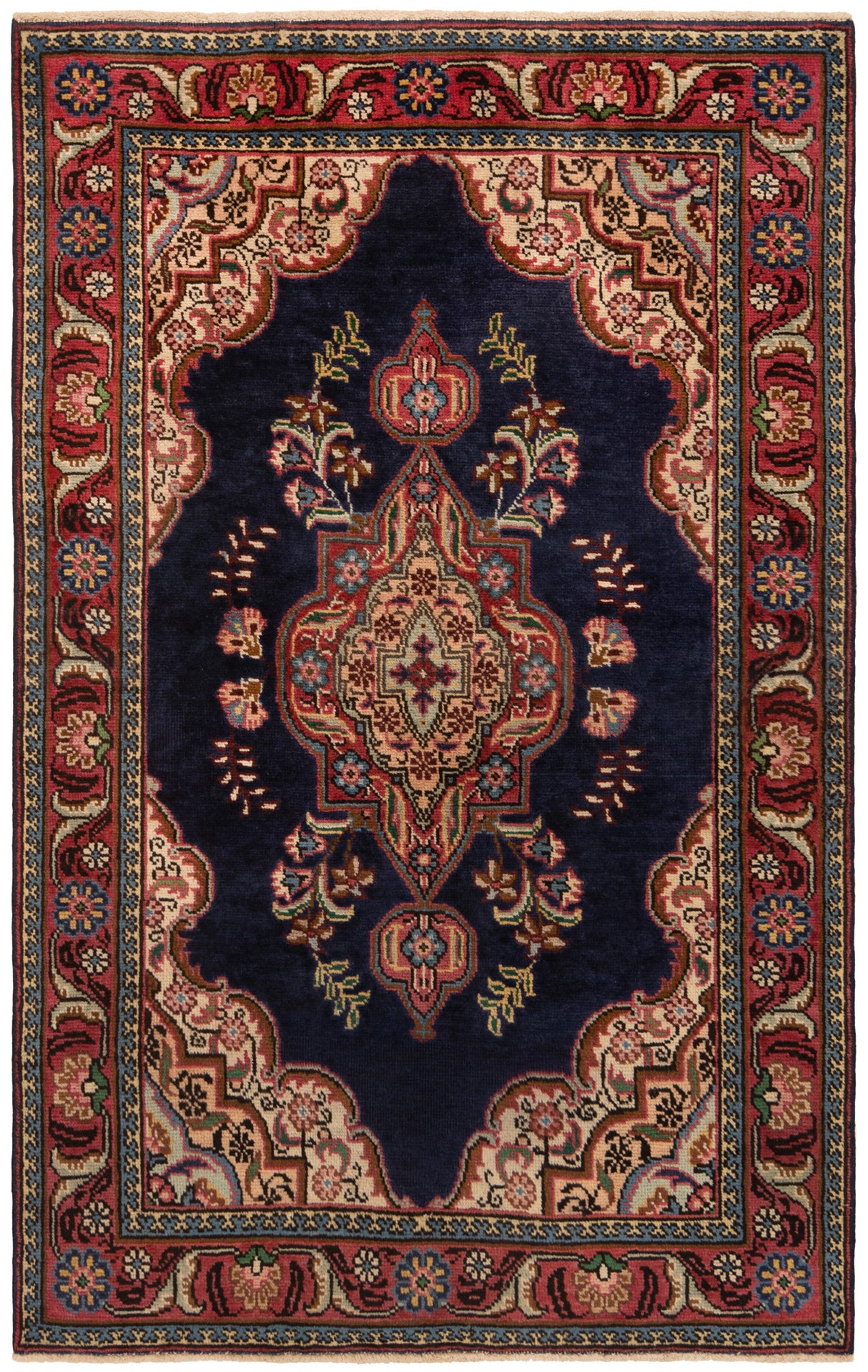 Alfombra persa Tabriz | 143 x 91 cm