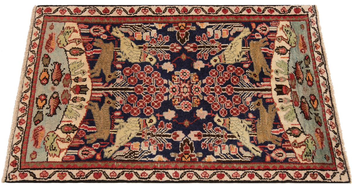 Alfombra persa Hamedan | 118 x 70 cm