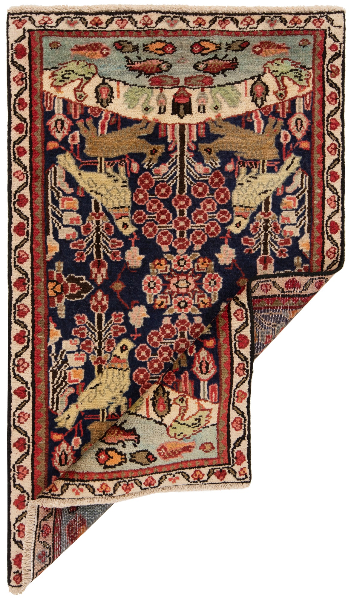 Alfombra persa Hamedan | 118 x 70 cm