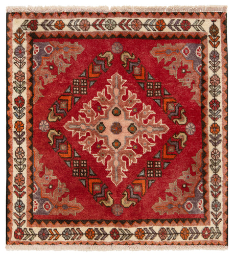 Alfombra Persa Shiraz | 64 x 63 cm