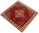 Alfombra Persa Shiraz | 64 x 63 cm