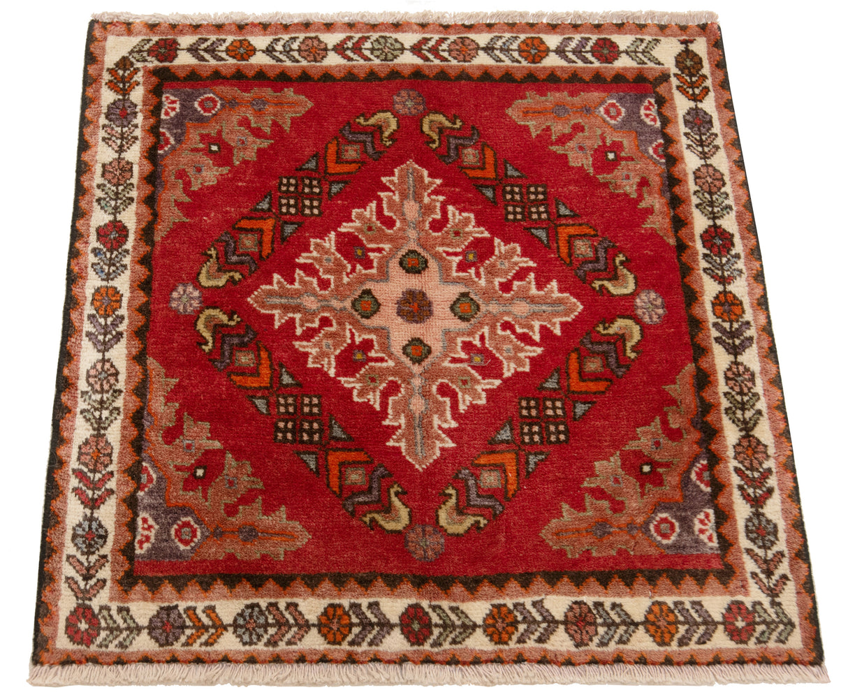 Alfombra Persa Shiraz | 64 x 63 cm