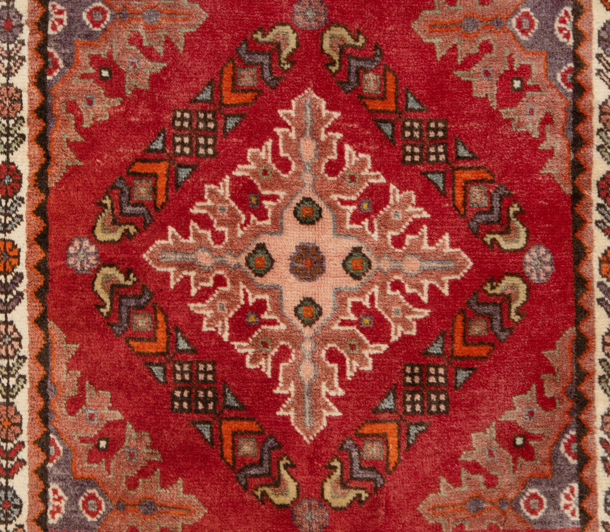 Alfombra Persa Shiraz | 64 x 63 cm