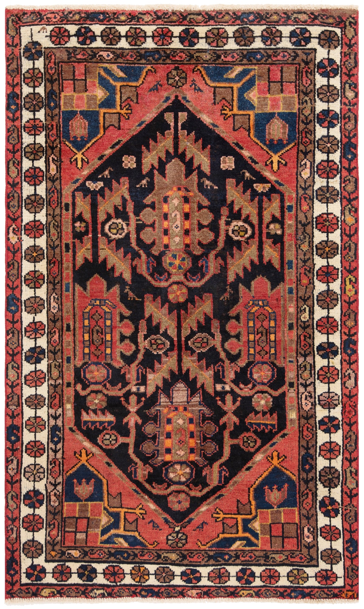 Alfombra persa Hamedan | 167 x 101 cm