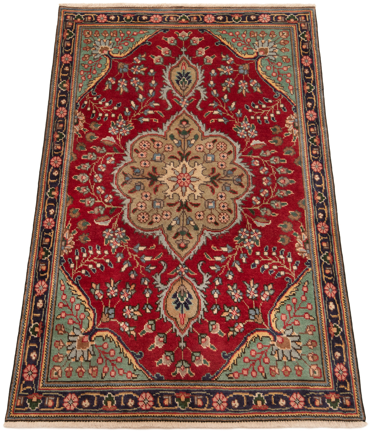 Alfombra persa Tabriz | 148 x 97 cm