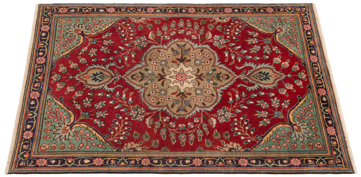 Alfombra persa Tabriz | 148 x 97 cm
