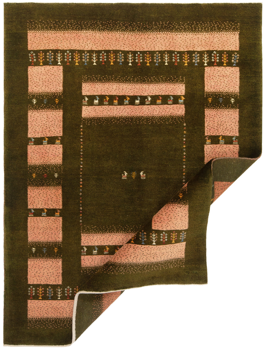 Alfombra persa Gabbeh | 196 x 152 cm