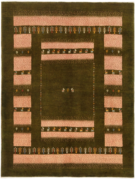 Alfombra persa Gabbeh | 196 x 152 cm