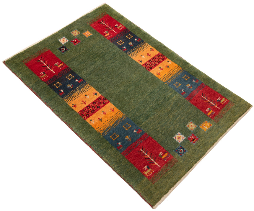 Alfombra persa Gabbeh | 123 x 83 cm