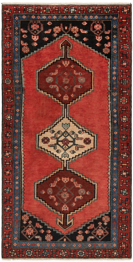 Alfombra persa Hamedan | 183 x 94 cm