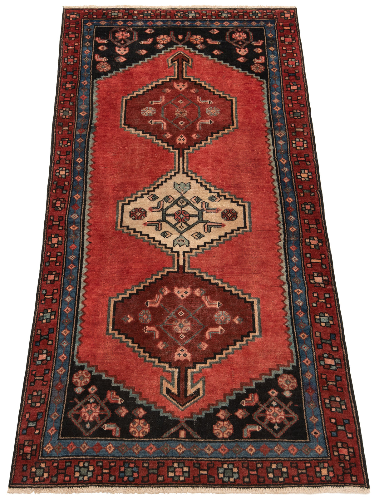 Alfombra persa Hamedan | 183 x 94 cm