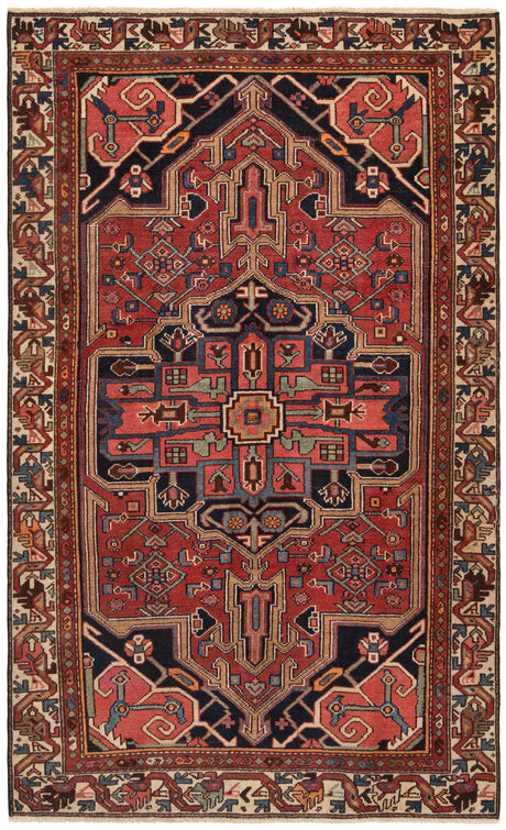 Alfombra persa Hamedan | 198 x 122 cm