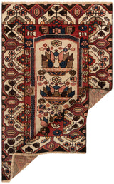 Alfombra persa Bakhtiar | 123 x 77 cm