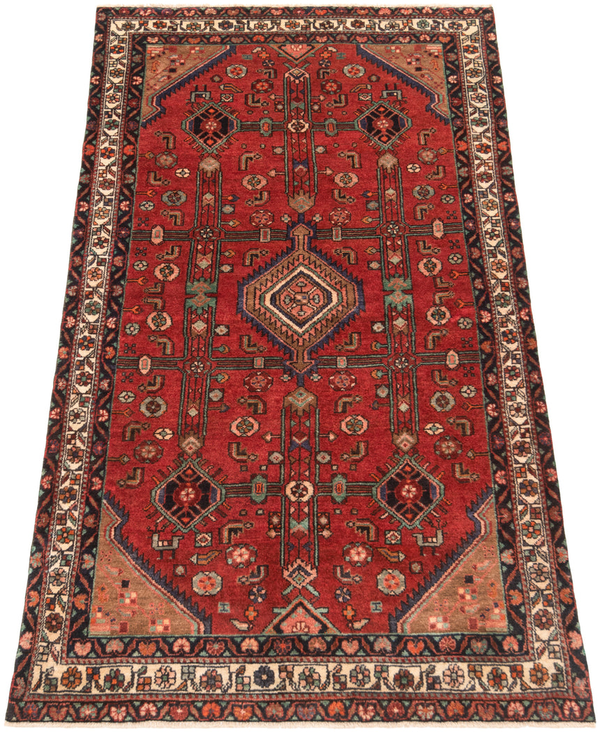 Alfombra persa Hamedan Asadabad | 139 x 126 cm
