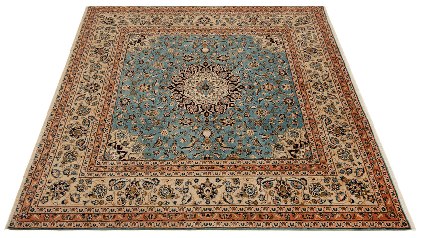 Alfombra persa Kashan | 253 x 244 cm
