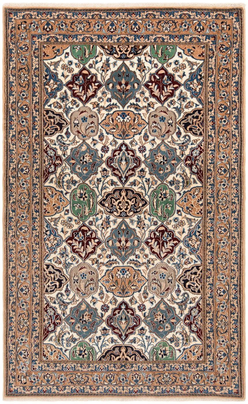 Alfombra Persa Nain 9La | 194 x 121 cm