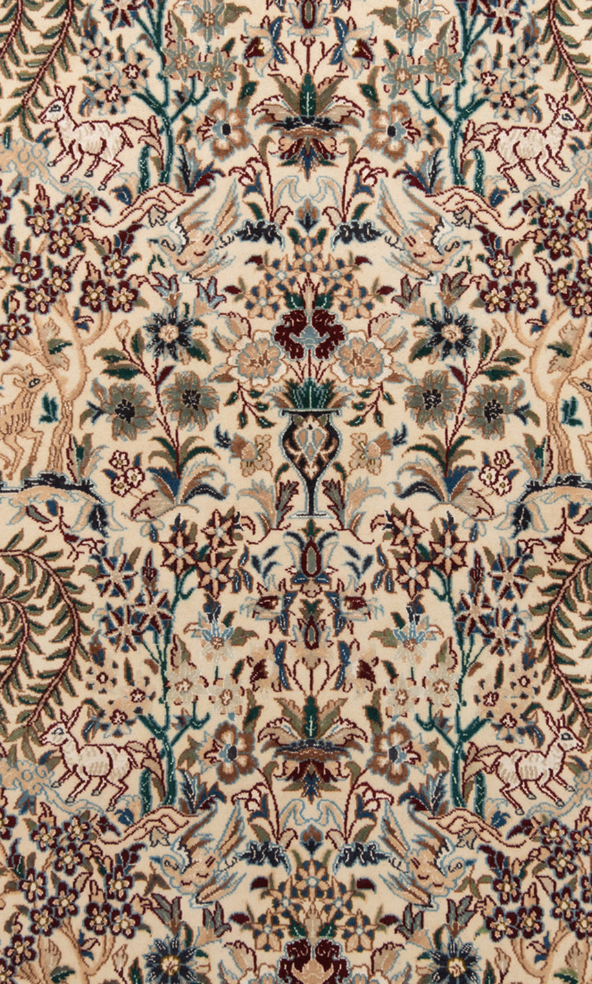 Alfombra Persa Nain 9La | 205 x 122 cm