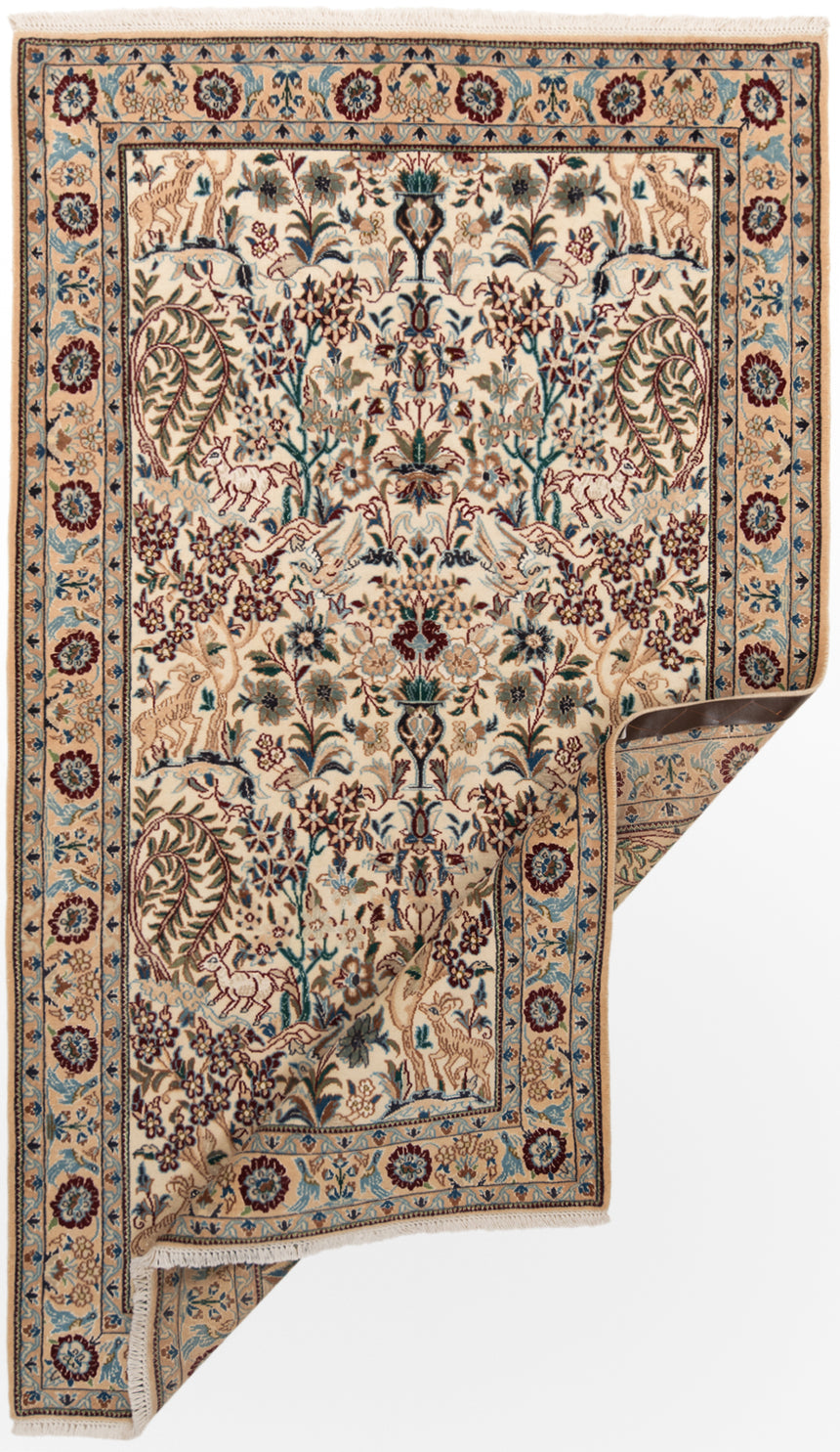 Alfombra Persa Nain 9La | 205 x 122 cm