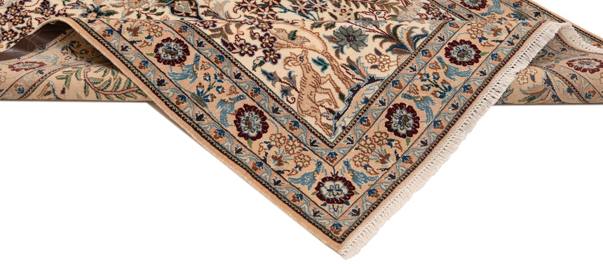 Alfombra Persa Nain 9La | 205 x 122 cm