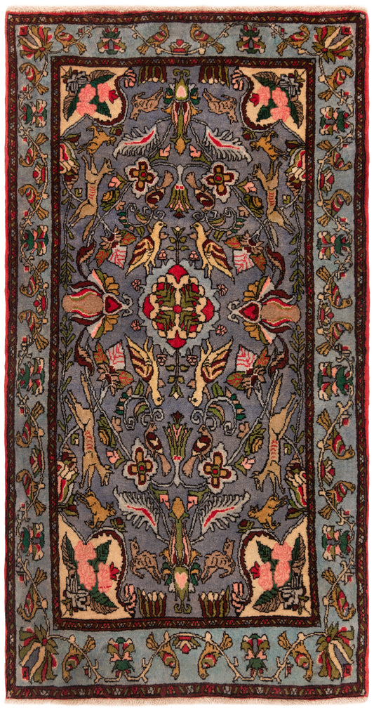 Alfombra persa Sarough | 135 x 72 cm