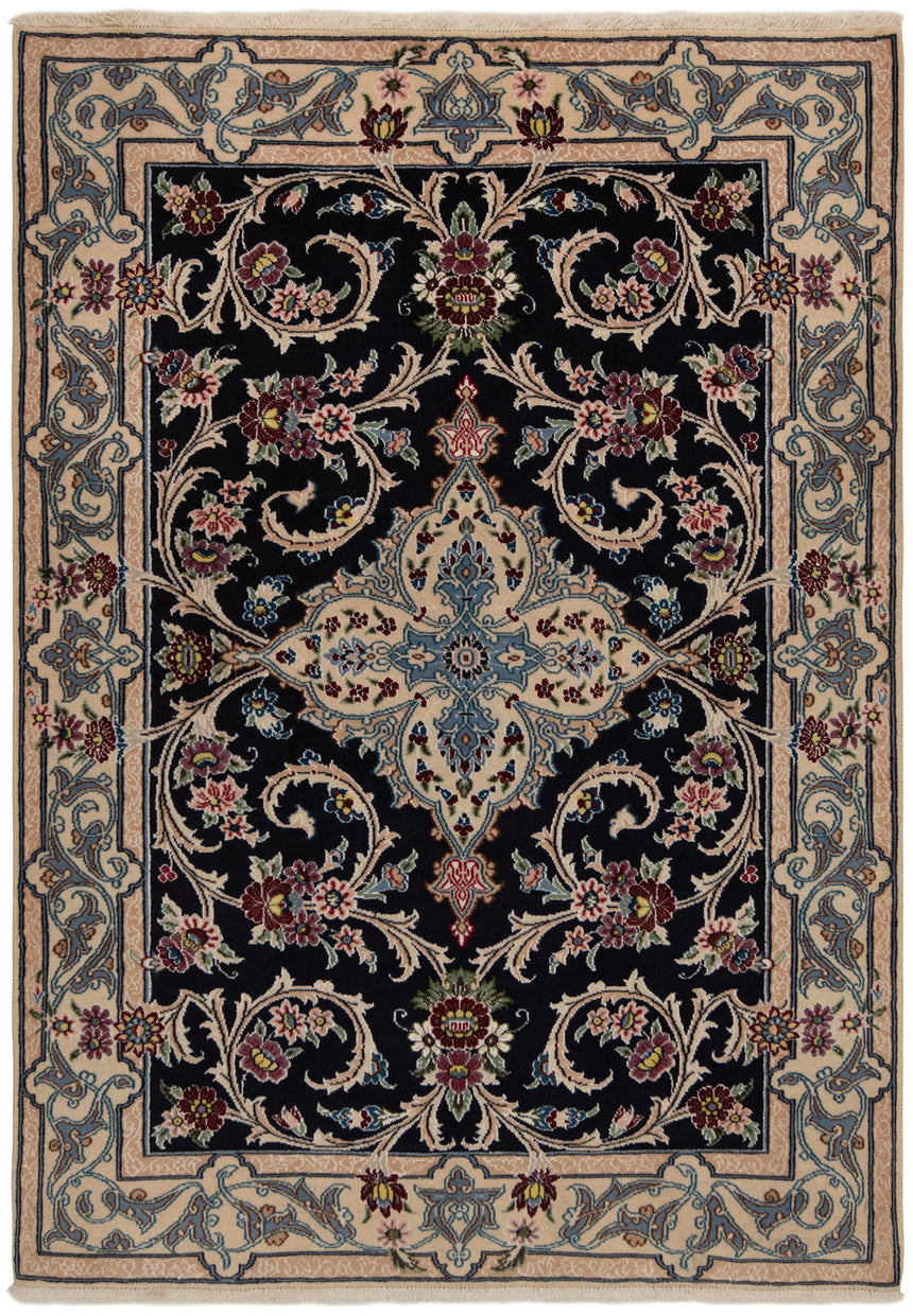 Alfombra persa Nain | 139 x 97 cm