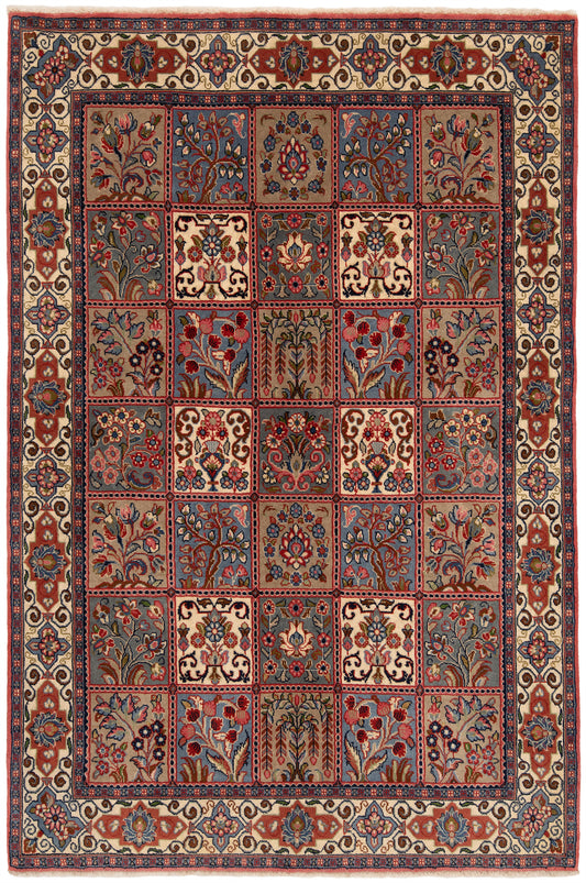 Alfombra persa Sarough | 204 x 136 cm