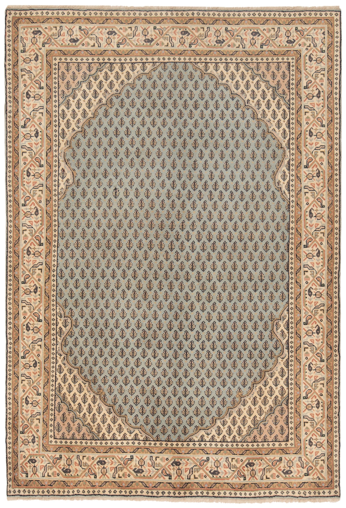 Alfombra india Sarough mir | 174 x 117 cm