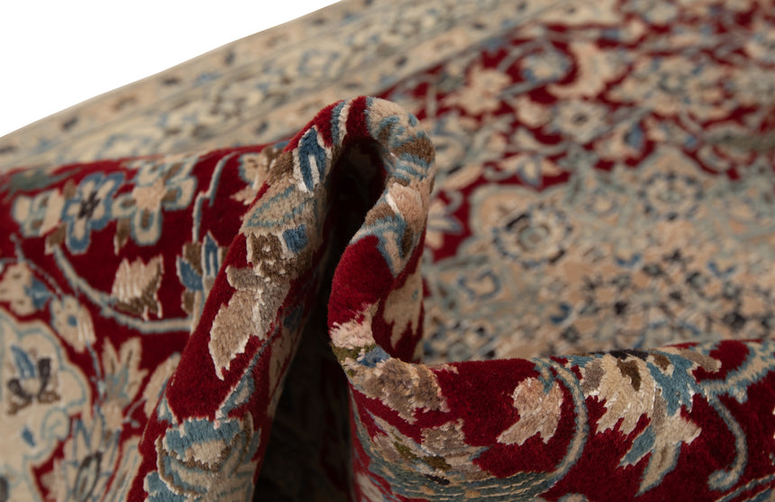 Alfombra Persa Nain 9La | 202 x 118 cm