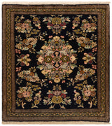 Alfombra persa Kashan | 76 x 71 cm