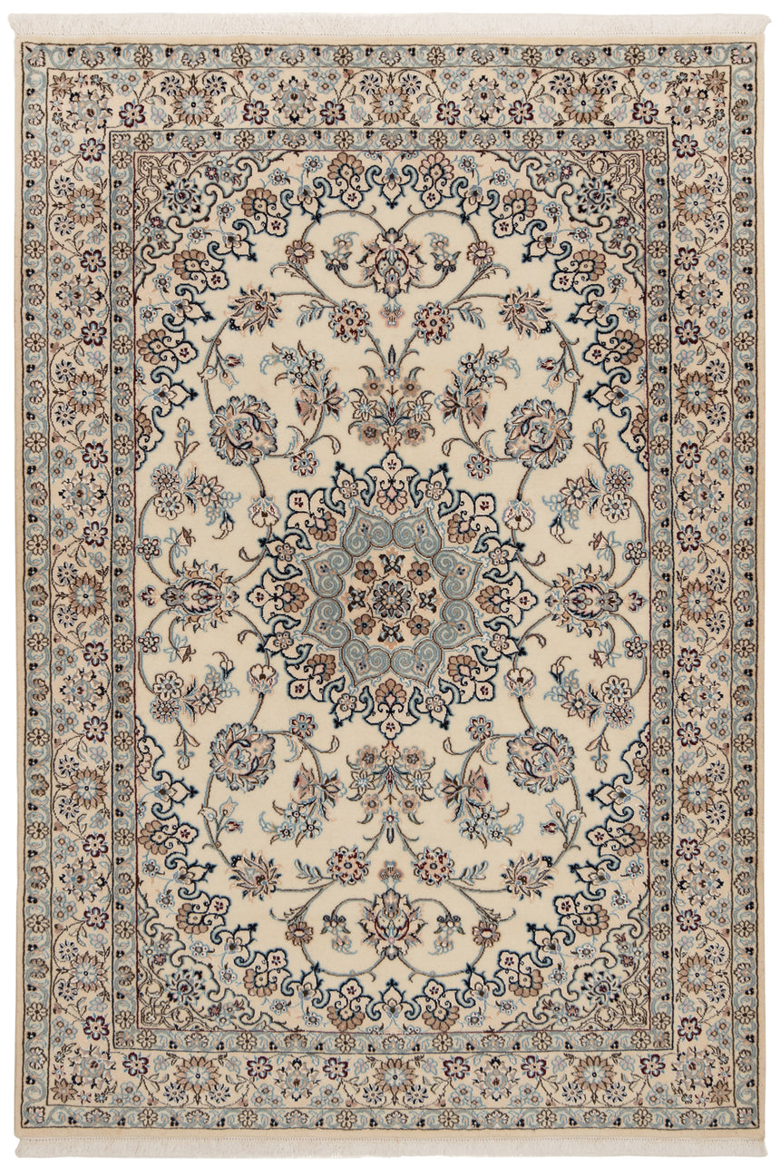 Alfombra Persa Nain 9La | 205 x 141 cm