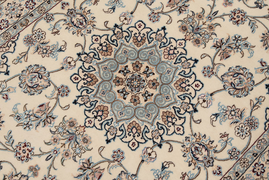 Alfombra Persa Nain 9La | 205 x 141 cm