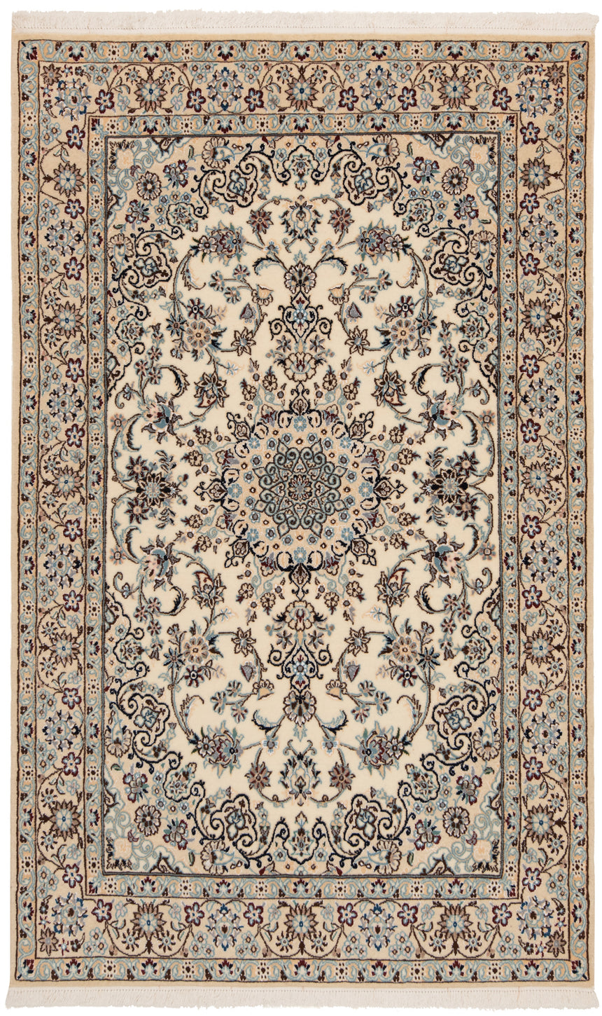 Alfombra Persa Nain 9La | 209 x 129 cm