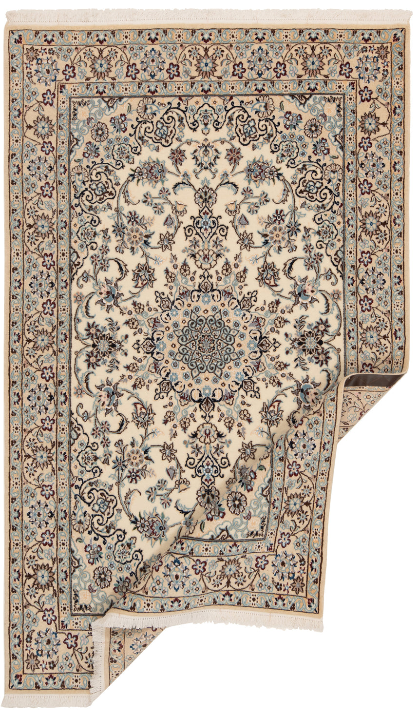 Alfombra Persa Nain 9La | 209 x 129 cm