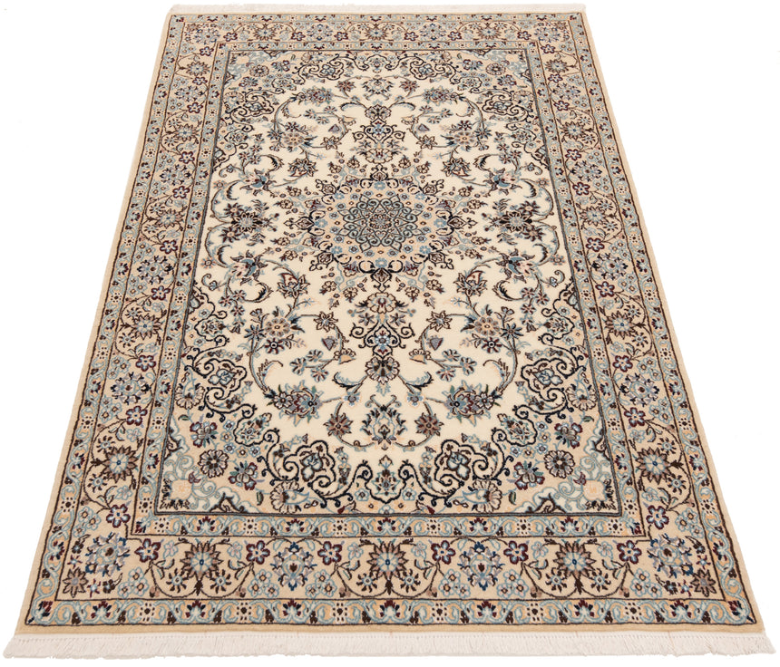 Alfombra Persa Nain 9La | 209 x 129 cm