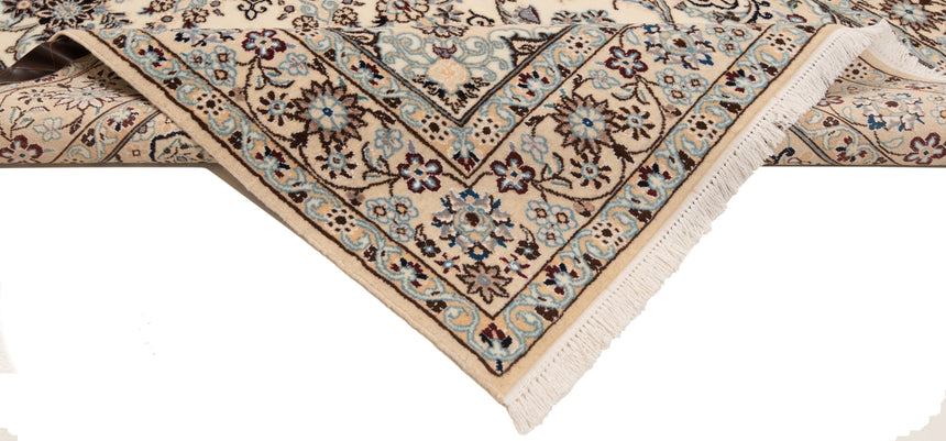 Alfombra Persa Nain 9La | 209 x 129 cm