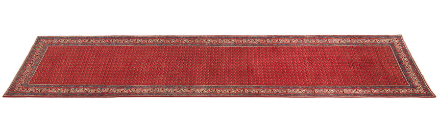 Alfombra persa Sarough mir | 386 x 78 cm