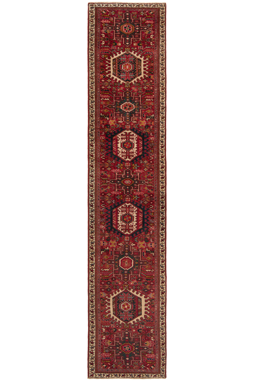 Alfombra persa Heriz | 338 x 71 cm